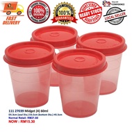 Tupperware Midget (4) 60ml 111 27039 A12