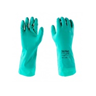 Ansell Alphatec Solvex Nitrile Glove Flock Lined 13" 12pr/dz