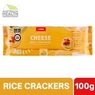 Coles Cheese Rice Crackers 100g