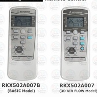 100% Mitsubishi Heavy Industries Air Con Remote Control RKX502A007B / RKX502A007