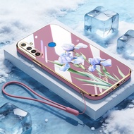 YBD Case For Realme 5 5i 5S C3 C3i 6i Narzo 10 10A 20A Fresh Violet Electroplating Phone Shell