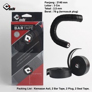 ODI 2.5MM PERFORMANCE ROAD BIKE BAR TAPE Ringan 68 gram Bartape Handle Grip Bartape Roadbike Karet S