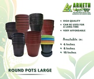 Big indoor plants pot Large Round Plastic Pots for hanging and garden plants Hanging Pots for Plants Big Pots for Plants