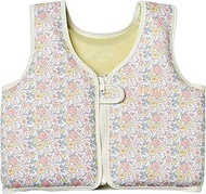 SUNNYLiFE Swim Vest, 3-6, Into The Garden Ditsy Floral, EPE/Natural Rubber/Polyester, 15.75x14.17x1.
