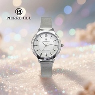 PierreJill Ladies Watch 3ATM Waterproof Watch Fashion Diamond All-Match Original Quartz Watch Stainl
