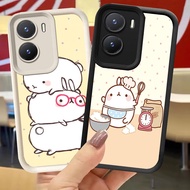 XI109 Molang Casing for VIVO Y33e IQOO Z9X 13 Z9 Y75 Y83 Y01 Z10 Y73 V17 5G Black White