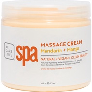BCL SPA Massage Cream Anti-Aging Mandarin + Mango 16oz