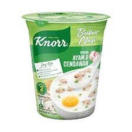 BUBUR NASI SEGERA INSTANT PORRIDGE IN CUP KNORR MAKANAN ASRAMA