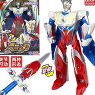 ultraman ultraman ribut ultraman toy Genuine Smart Building Blocks Ultraman Triga Transformation Wea