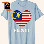 (I love Malaysia) 3D visual effect [Malaysian flag] | Malaysia T-shirt