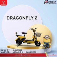 Uwinfly Dragonfly 2 DF 2 Dragonfly2 Df2 Garansi resmi , Sepeda Listrik