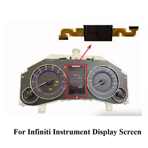 For Infiniti G37 FX35 QX70 Instrument Display Screen The Instrument Screen Is Missing Words and Does