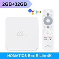 HOMATICS R Lite 4K TV Box Android 12 with Netflix 4K Google Certified Amlogic S905Y4 2G32G Dolby Atm