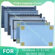 For Vivobook 15 X1502 M1502I 2022 Laptop Top Case LCD Rear Back Cover/Front Bezel/Palmrest Upper/Bot
