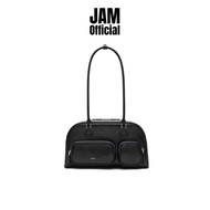 JAM | MUVA - Loafy - กระเป๋าสะพายข้าง หนังวัว ทรงโบว์ลิ่ง