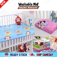 Cartoon Urine Mat Protector For Baby/Toddler/ Protect your Mattress | Washable Changing Mat | Pelapik Tikar - smartkidz