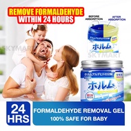 Japan Formaldehyde Removal Absorbent Gel Purifier Tub formaldehyde remover gel