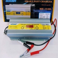 Smart Fast Charger Automatic Battery Charger Suoer 40A 40 Ampere Dc-1240A