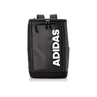 [Adidas] Backpack MODEL.NO.6109331L B4 size can be stored Unisex box type chest belt PC storage pocket Black × White