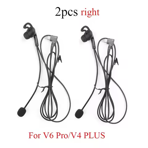Type-C USB-C Interface Referee In-Ear Earphones for EJEAS V6 Pro V4C Plus Q8 F6 V7 Judge Ear Interco