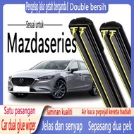 Mazda Car Series Wiper Double Rubber Strip Wiper Cartilage Wiper Mazda2 3 6/Bt50/Rx7/Rx8/MPV/Tribute