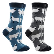 Sheep Socks for Women - Sheep Lovers Gift - 2-Pack or 1-Pack