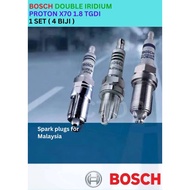 [ DOUBLE IRIDIUM ] BOSCH Spark Plug Proton X70 1.8 TGDI ( 2018 - 2024 )