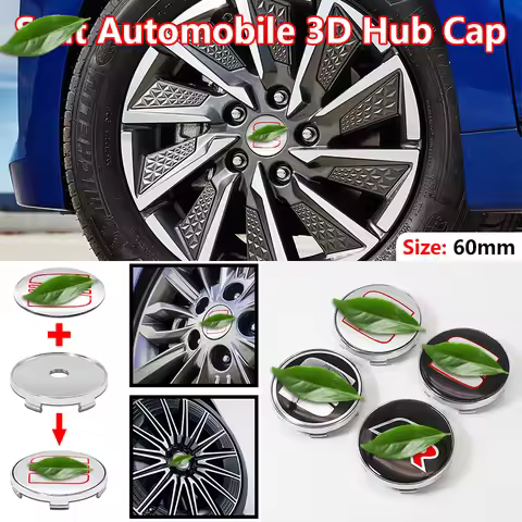 4Pcs 60mm Car Wheel Center Hubcap 56mm Auto Tire Hub Cap Decor Decal For Seat FR Cupra Leon Ateca Mk