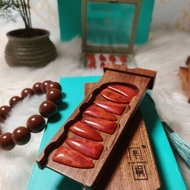 Guzheng nail pieces Guzheng playing nails red bone Guzheng nails Guzheng Performance nails Prostheti