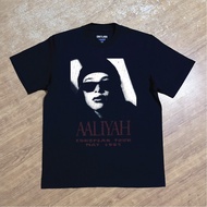 Aaliyah T-shirt Heavyweight Cotton 16s T-shirt Vintage Bootleg