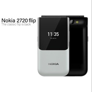 🔥2020🔥ORIGINAL NOKIA 2720 FLIP UP FEATURE PHONE WITH BIG BUTTON 4G NEWORK LONG LASTING BATTERY ( 1 Y