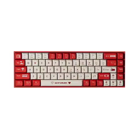 AJAZZ AK680 Gaming Mechanical Keyboard ABS Keycap 68 Keys Wired Keyboard Hot Swap For Pc Laptop