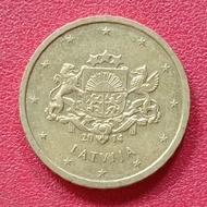 koin Latvia 10 Euro Cent 2014-2020