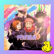 ELEVEN HOBBIES - JUJUTSU KAISEN JJK Pin Card Anime Merchandise Collection Card