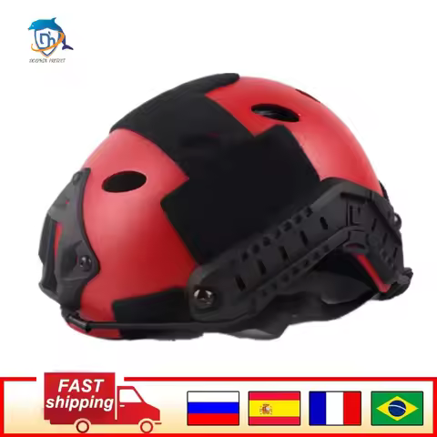 Advanced light rescue helmet, safety training emergency helmet, fast tactical helmet, protective saf