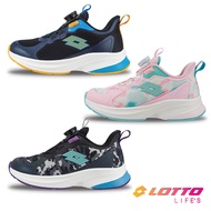 [LOTTO] Shining Star Turn Buckle Light Children Running Shoes lotto Children's Shoes lotto Sports Sh