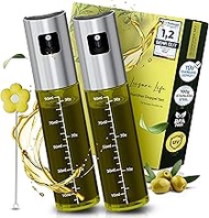 Leisure Life | NEW INTRODUCTION | Set of 2 Oil Sprayers | 1mm Stainless Steel Jacket | UV Protection