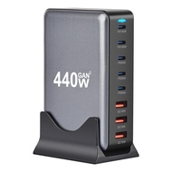 440W GaN Charger Station Type C PD Charger Fast Charge 3.0 USB Type C Fast Charger for Mobile Phone 