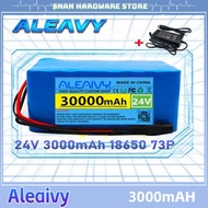 ALEAVY 24V 30000mAh 7S3P 18650 lithium-ion battery pack 29.4V electric bicycle/lithium-ion battery 2