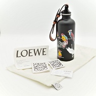 (未使用💗運動水壺 ) Loewe 羅威 Paula's Ibiza 限量 SIGG 瑞士品牌 聯名系列 黑色  鋁製 運動水壺 保溫水瓶
