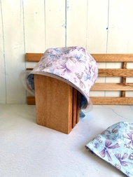 蝴蝶結雙面頭巾帽 月子帽 手術帽 化療帽 烘焙帽 醫護帽 工作帽