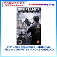 【PSP GAMES Main DI PC Iphone Android phone 】PSP Game Resistance Retribution Shooting game pc game