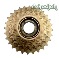 Stacked Gear MULTI-Speed Bicycle FREEWHEEL/ with 7-Speed Thread MODEL