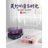Audio CD Player ins Style Pink Record Player CD Disc Bluetooth Audio All-in-One Player Album Player