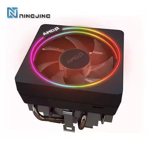 AMD Ryzen Wraith Cooler Wraith Prism Fan Original New 4 PIN Can support R3 R5 R7 R9 CPU Can support 