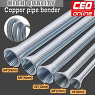 CEO 🇲🇾 Spring tube bender 1/4" 3/8" 1/2" 5/8" 3/4" for Copper Aluminum Aircond Refrigerator Gas R410a R32 R22 R134a