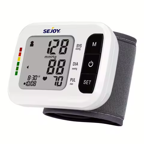 SEJOY Blood Pressure Machine Wrist Blood Pressure Cuff Wrist BP Monitor Wrist Cuff Automatic Monitor