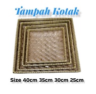 TAMPAH BAMBU KOTAK / NAMPAN KOTAK BAMBU / NYIRU TUMPENG NAMPAH TUMPENG