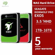 SEAGATE IronWolf Pro 3.5" EXOS 18TB/16TB/14TB/12TB/10TB/8TB/6TB/4TB  HDD Hard Disk Drive