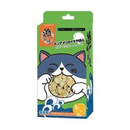 鏟屎官想偷懶 - 漁曉吃 - 扇贝口味貓咪餅乾 小魚餅乾 貓咪點心 貓薄荷 磨牙潔齒 90g/盒